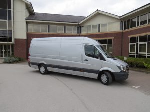 Our sprinter vans ensure parcels are delivered quickly